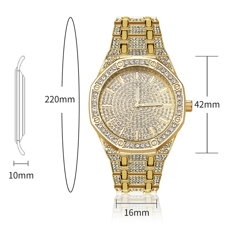 Relógios de pulso TOPGRILLZ Luxury